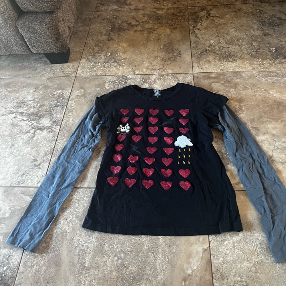 Happy Bunny Long Sleeve Early 2000s Tee! Super cute and flattering